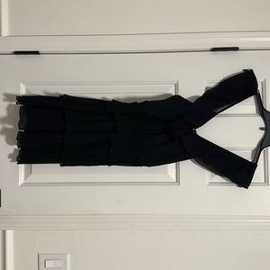 Black cocktail dress
